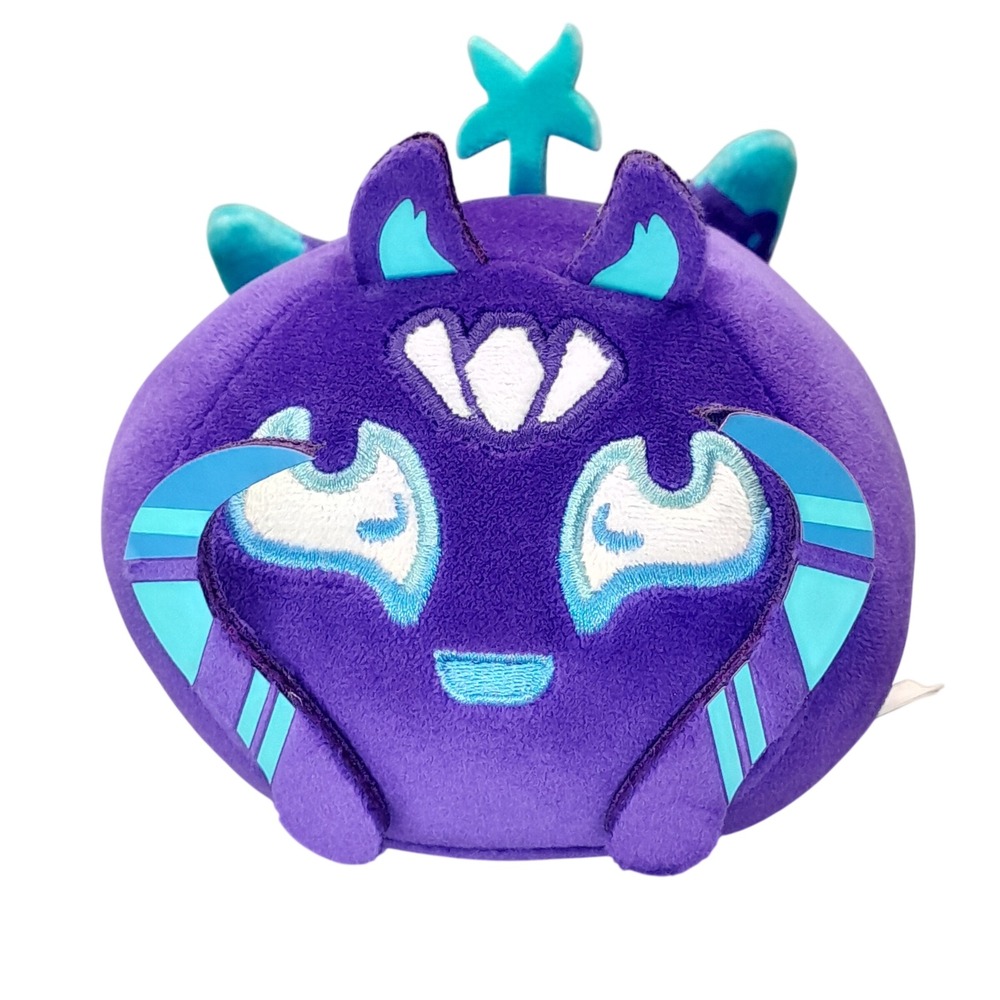 Blox Fruits Kitsune Plush Roblox Gamer Robot Purple Blue‎ 5 Inch Collectible Toy